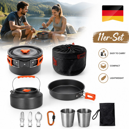 Camping kochgeschirr set - kochgeschirr,