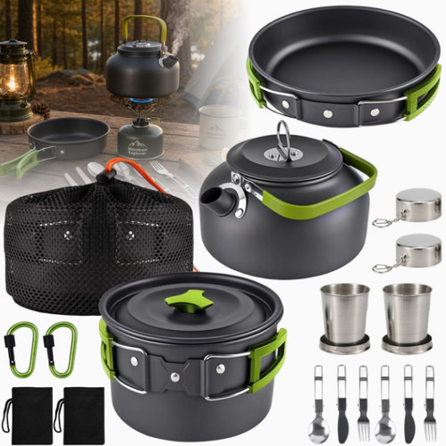 Camping kochgeschirr set - camping,