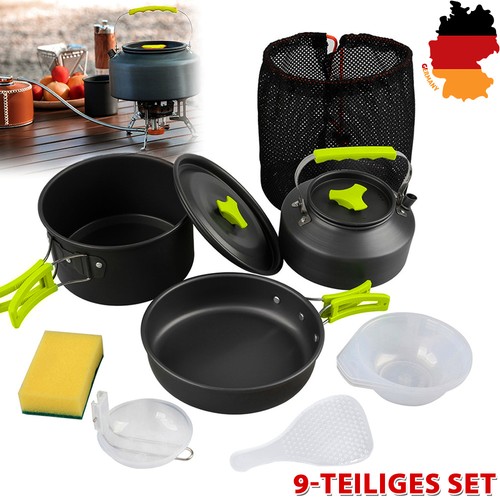 Camping kochgeschirr set 3 - kochgeschirr, 2~3