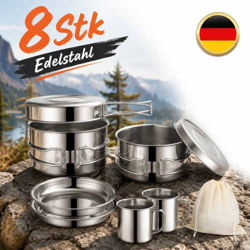 Camping kochgeschirr set - kochgeschirr,