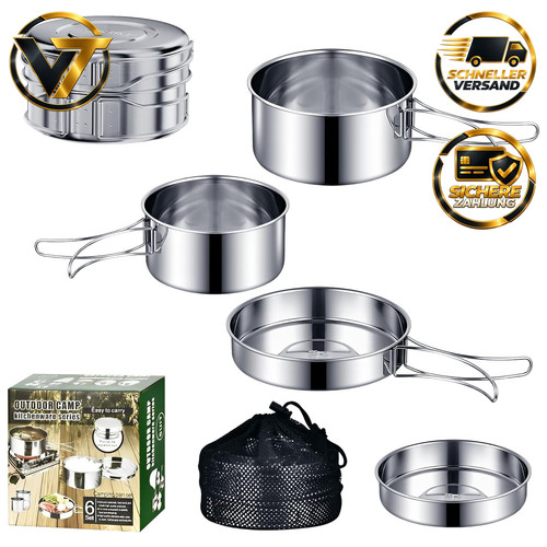 Camping kochgeschirr set - camping,