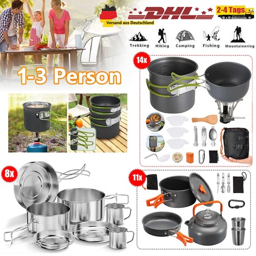 Person camping geschirr - 1-3,