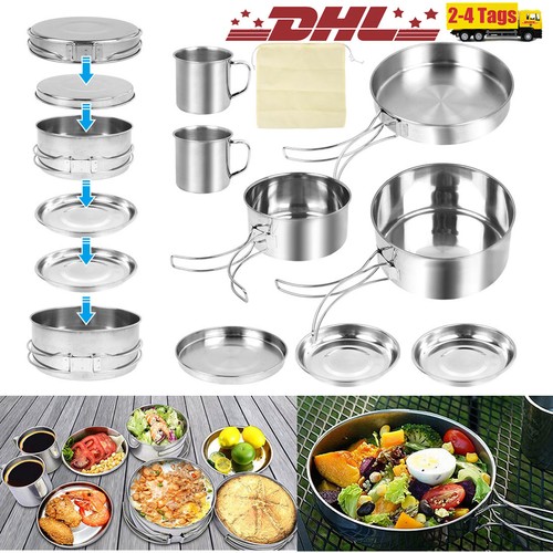 Camping geschirr set 3 - camping,