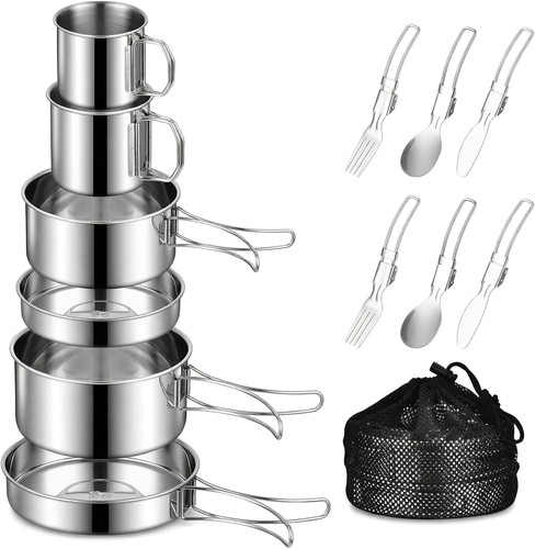 Kochgeschirr set edelstahl - set,