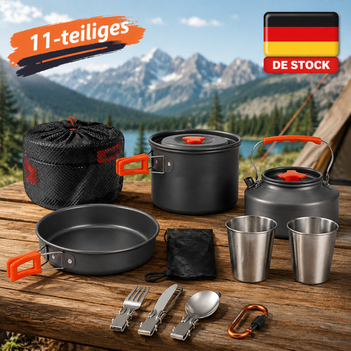 Camping geschirr set - camping, 11