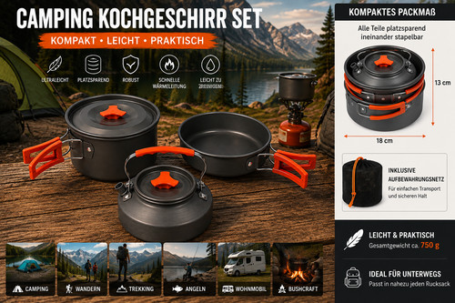 Outdoor camping kochgeschirr - outdoor,