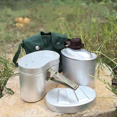 Aluminium feldflaschenset mit - aluminium-feldflaschenset,