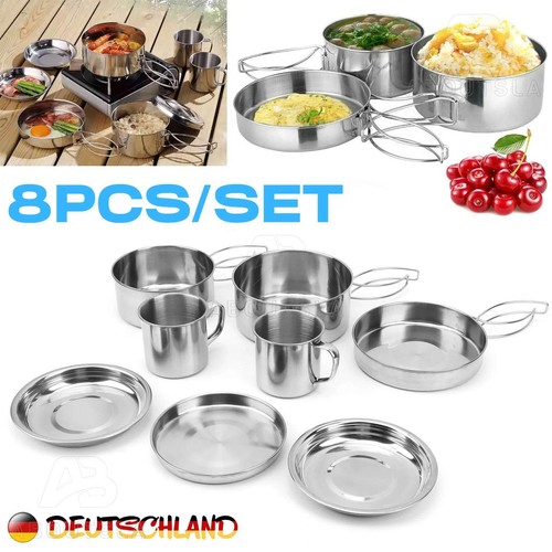 Camping kochgeschirr set 3 - set, 2-3