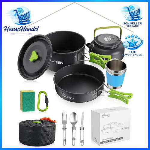Camping kochgeschirr set - kochgeschirr,
