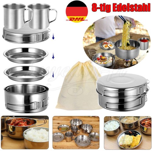 Camping geschirr set 3 - geschirr, 2-3