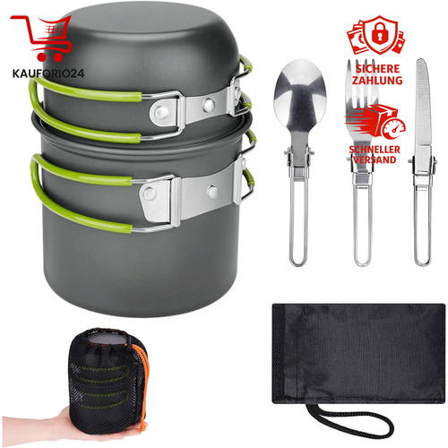 Camping kochgeschirr set - kochgeschirr,